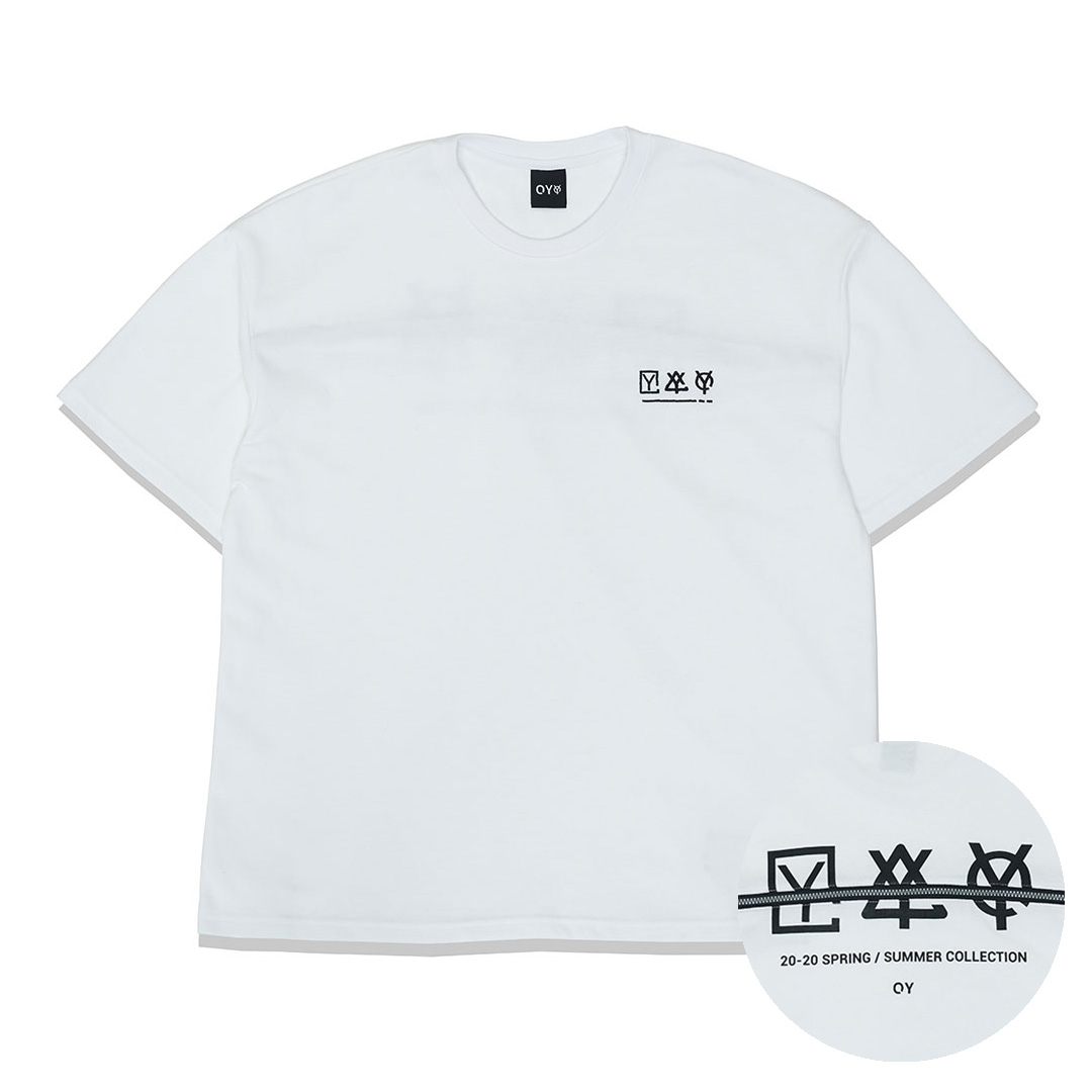 DAESE TOKYO OY【オーワイ】HIDDENロゴジッパーTシャツ