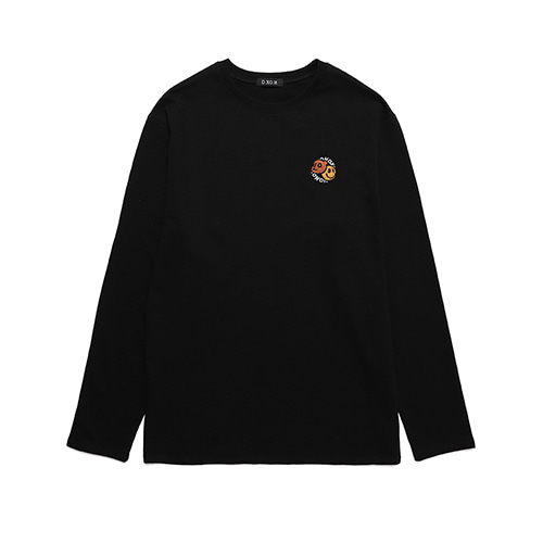 コラボネーション [DXOHxUNION]LOGO LONGSLEEVE BLACK